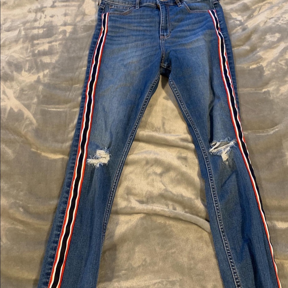 Hollister tipped jeans